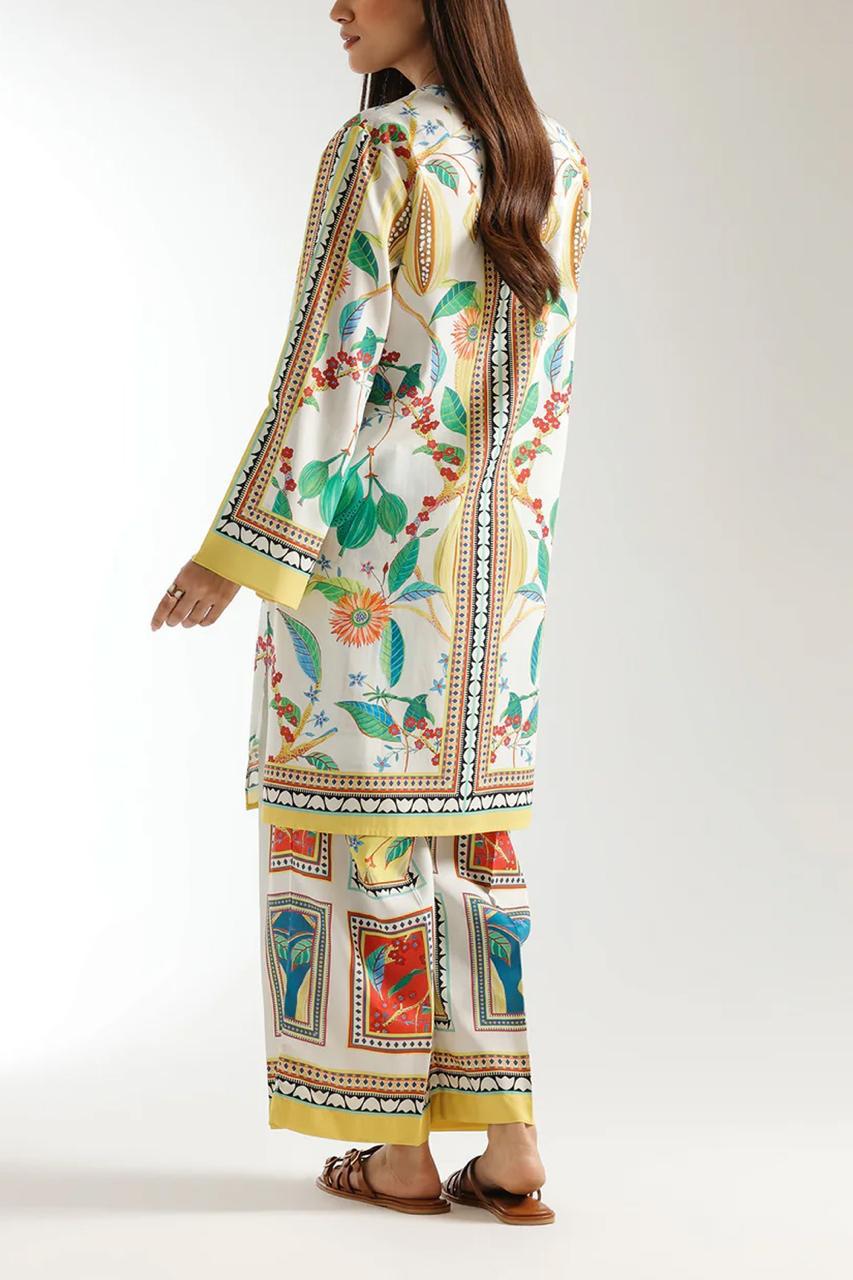 Stitched 2 Piece Printed Shirt and Trouser