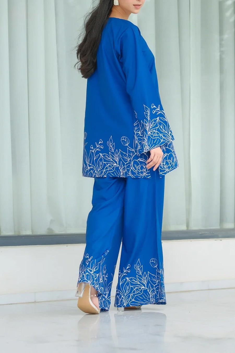 Stitched 2 Piece Printed Shirt and Trouser