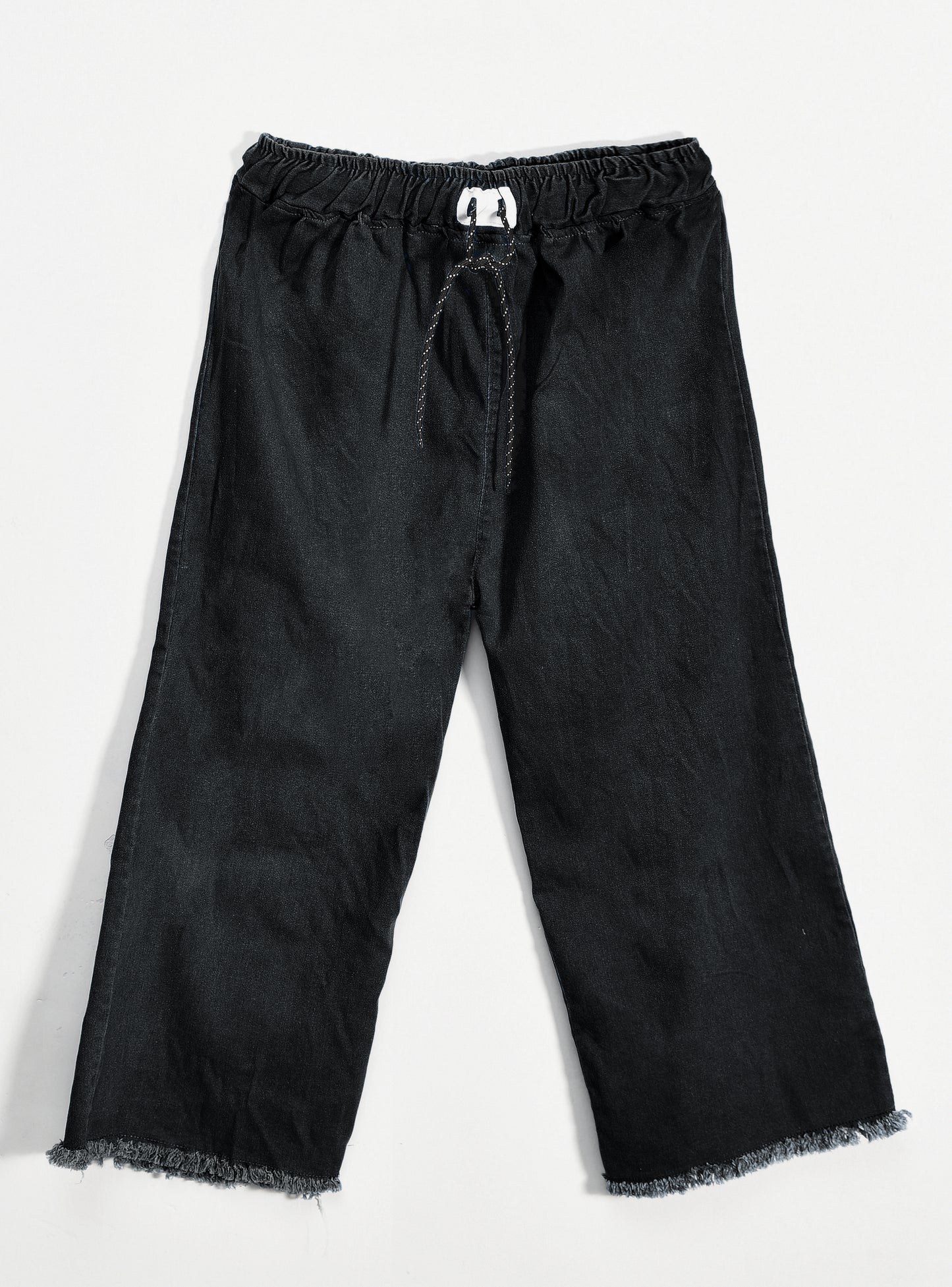 Black Baggy Style Denim Jeans for women