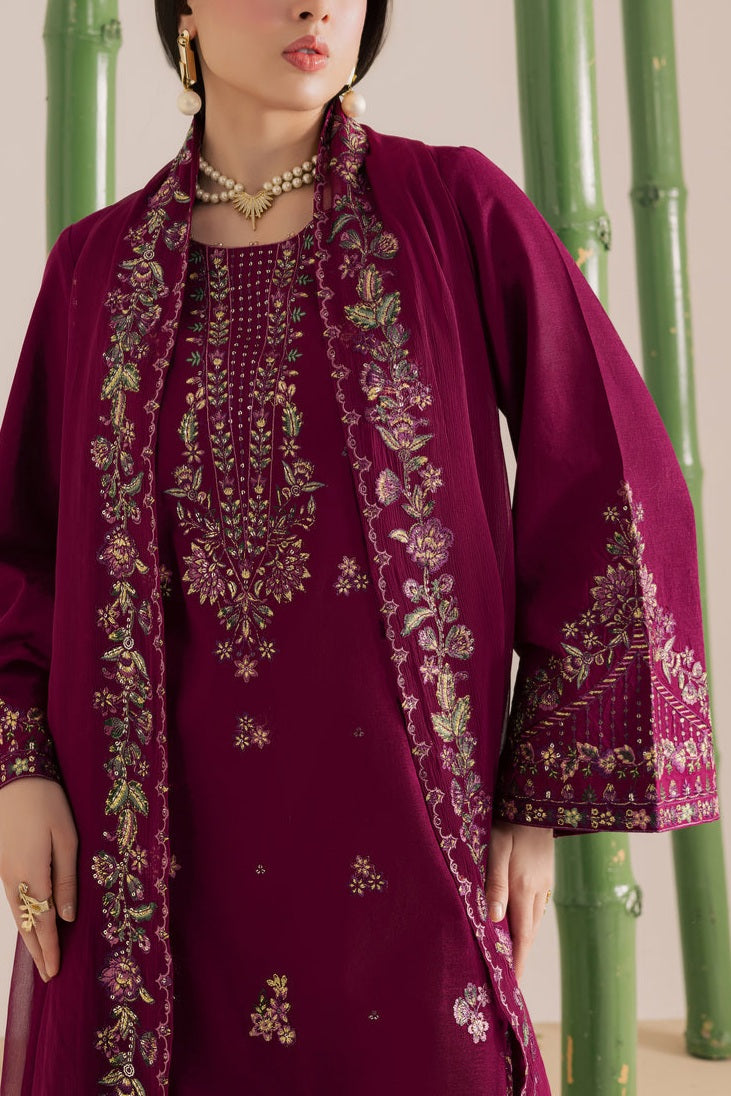 3 Piece - Unstitched Fully Embroidered Lawn
Suit D-1026