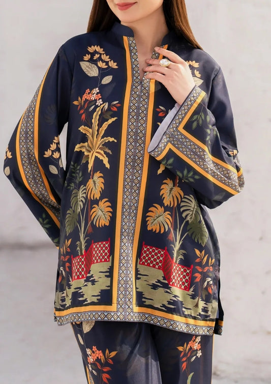 Stitched 2 Piece Printed Shirt and Trouser