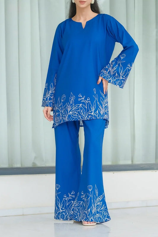 Stitched 2 Piece Printed Shirt and Trouser