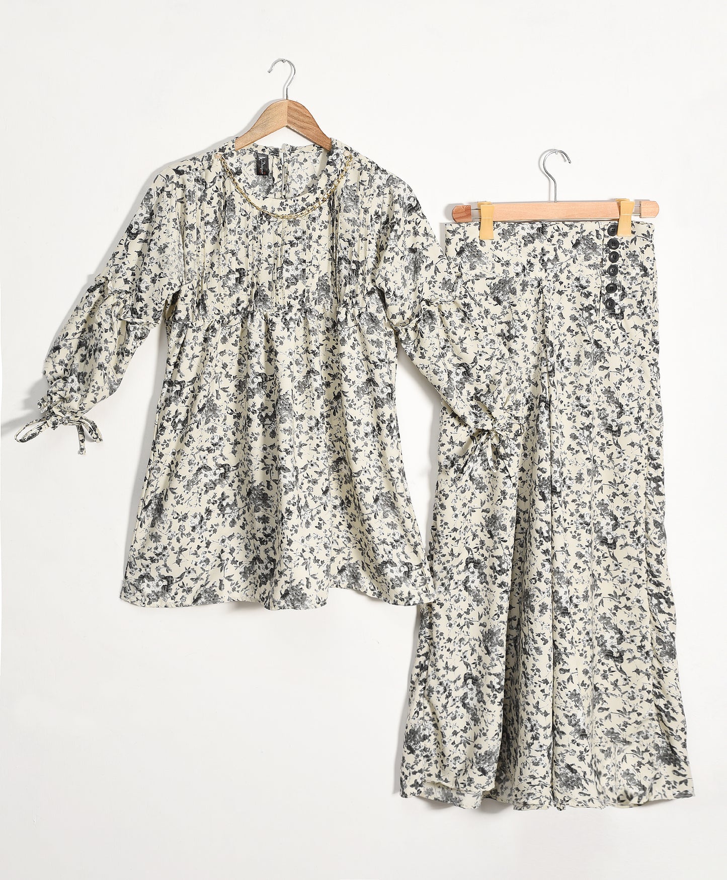 Printed shirt and trouser