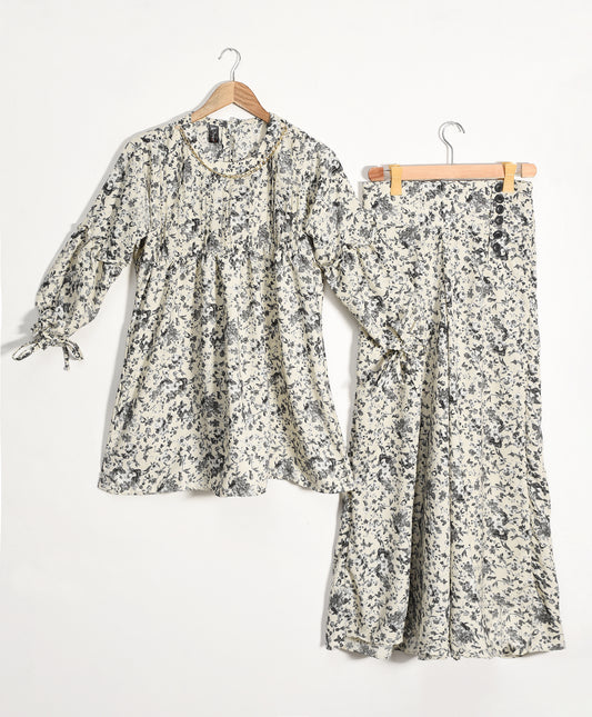 Printed shirt and trouser