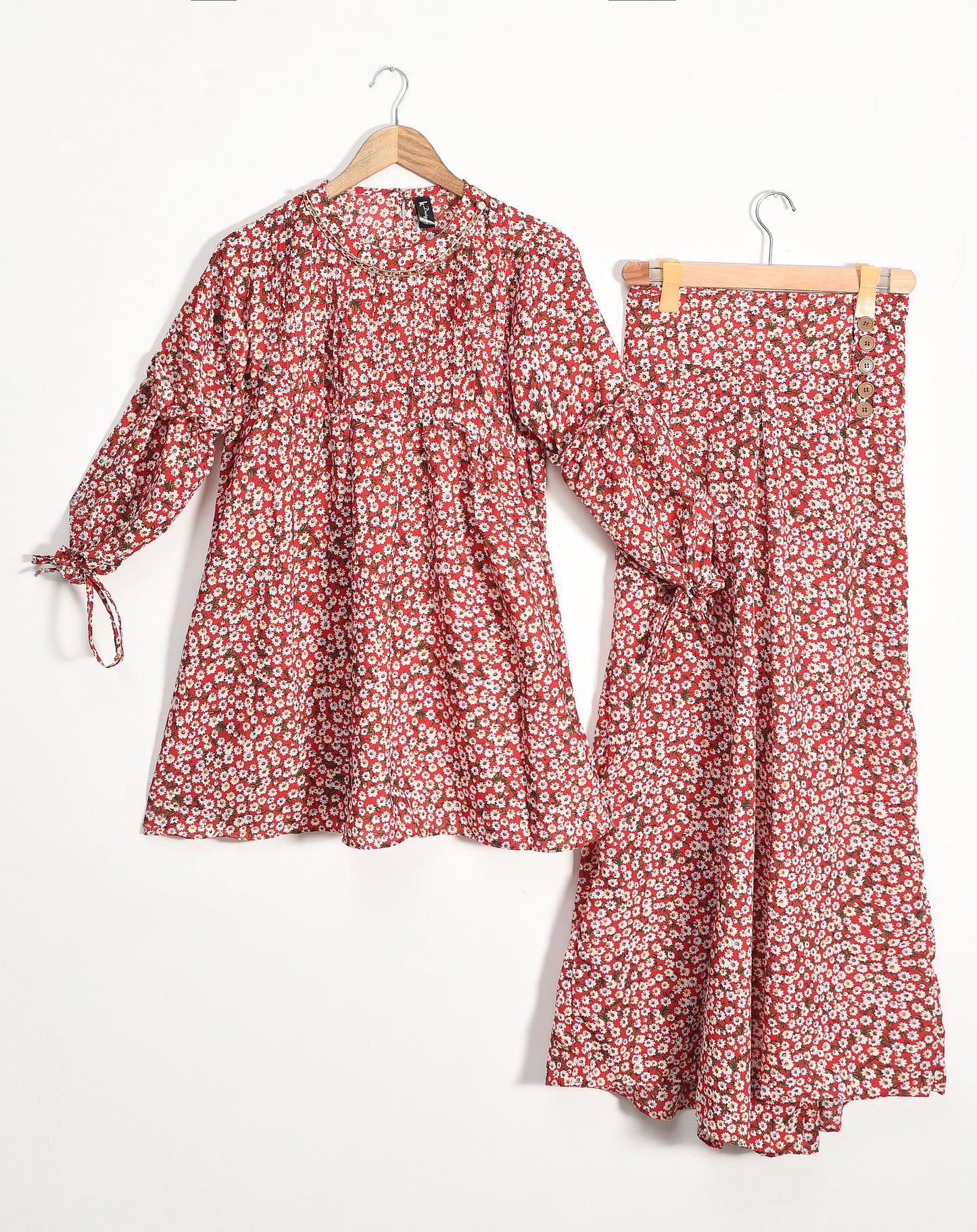 Printed shirt and trouser