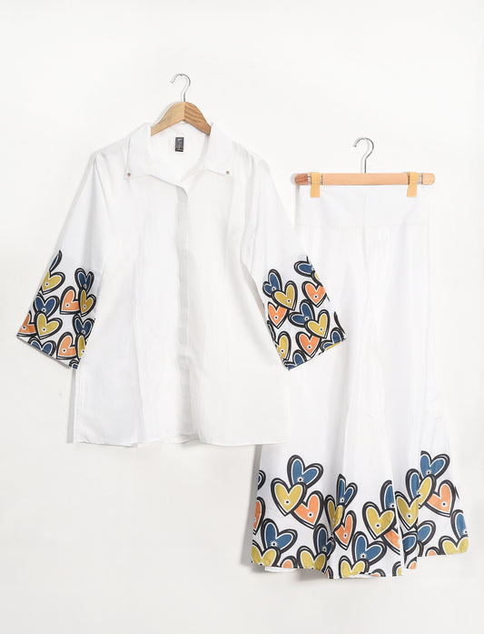 Novella - Printed Shirt and Palazzo