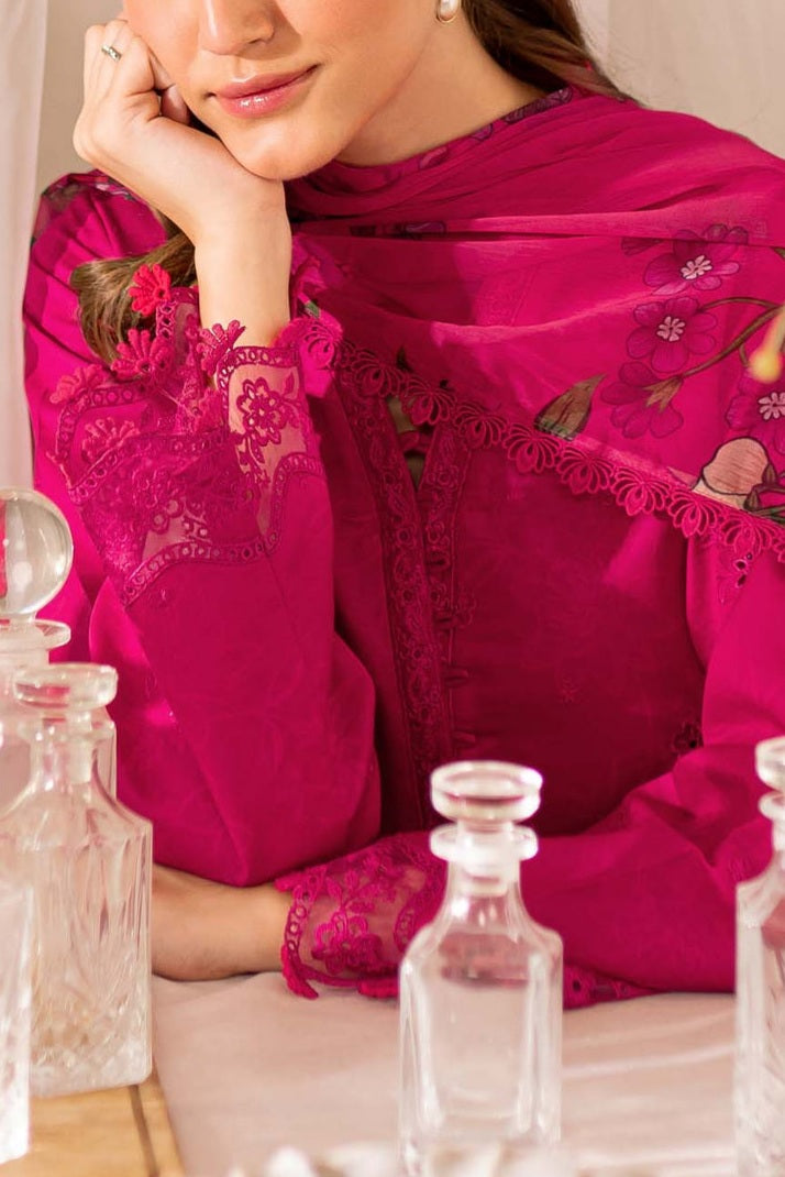 3 Piece - Unstitched Fully Embroidered Lawn
Suit D-1029