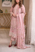Unstitched Luxury Embroidered Lawn suit
