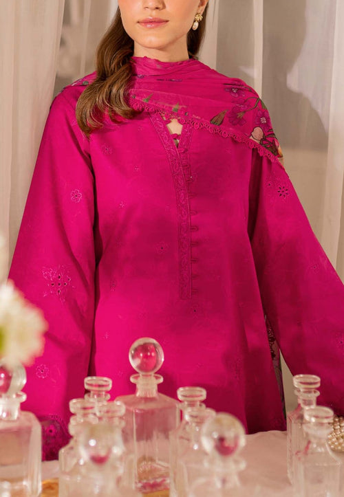 3 Piece - Unstitched Fully Embroidered Lawn
Suit D-1029