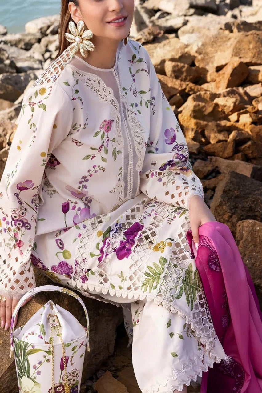 3 Piece - Unstitched Fully Embroidered Lawn
Suit D-1030