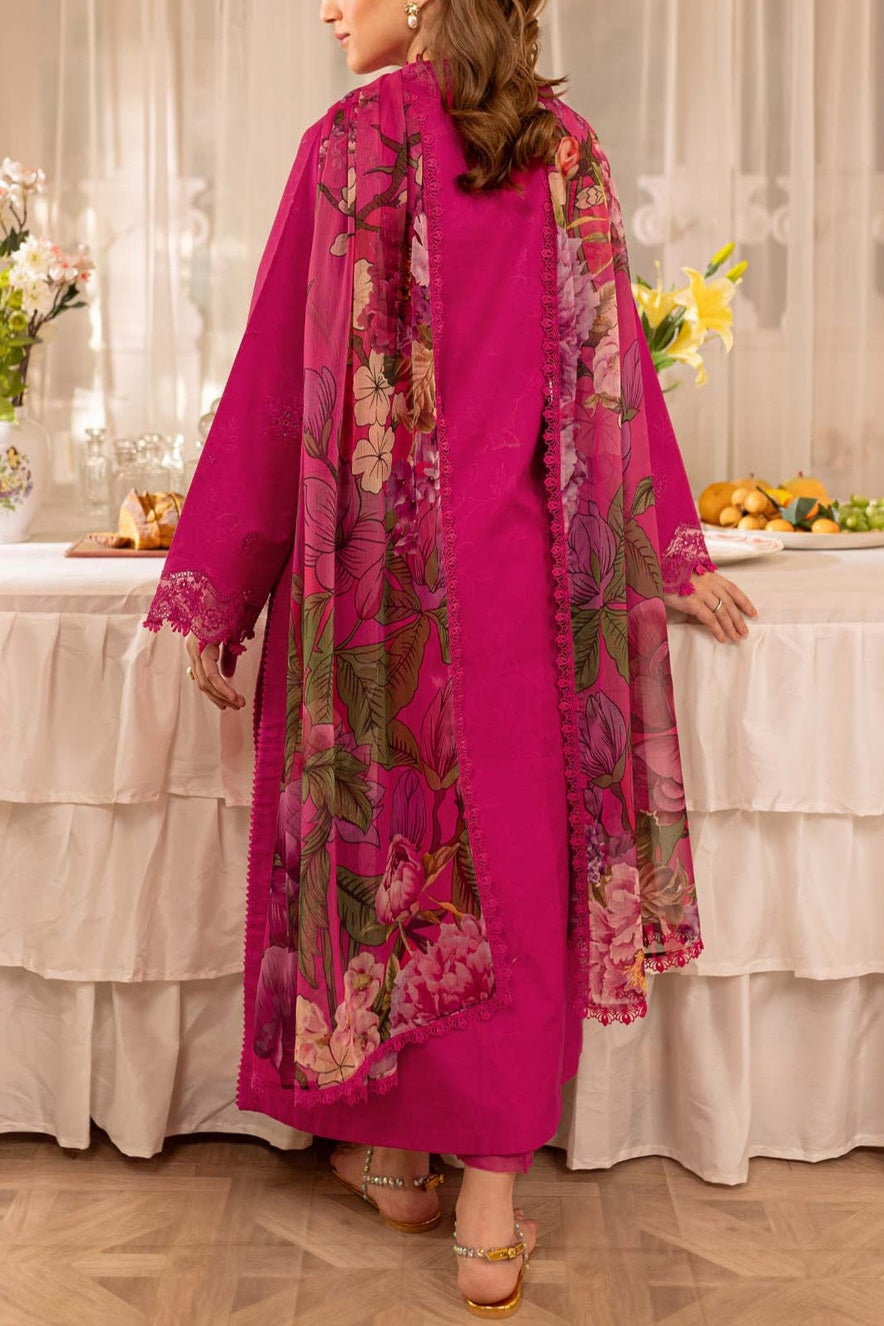 3 Piece - Unstitched Fully Embroidered Lawn
Suit D-1029